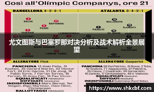 尤文图斯与巴塞罗那对决分析及战术解析全景展望